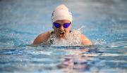 12 December 2019; Nicole Turner of National Aquatics Centre Swimming Club competes in the heats of the Women's 200m Individual Medley event during Day One of the Irish Short Course Swimming Championships at the National Aquatic Centre in Abbotstown, Dublin. Photo by Stephen McCarthy/Sportsfile