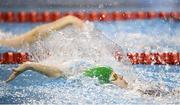 12 December 2019; Memone Rogers of Trojan competes in the heats of the Women's 100m Backstroke event during Day One of the Irish Short Course Swimming Championships at the National Aquatic Centre in Abbotstown, Dublin. Photo by Stephen McCarthy/Sportsfile
