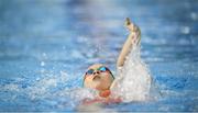 12 December 2019; Amelia Urry of Bangor competes in the heats of the Women's 200m Individual Medley event during Day One of the Irish Short Course Swimming Championships at the National Aquatic Centre in Abbotstown, Dublin. Photo by Stephen McCarthy/Sportsfile