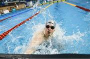 12 December 2019; Cillian Melly of the National Training Centre competes in the heats of the Men's 200m Butterfly event during Day One of the Irish Short Course Swimming Championships at the National Aquatic Centre in Abbotstown, Dublin. Photo by Stephen McCarthy/Sportsfile