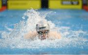 12 December 2019; Finn McGeever from Limerick competes in the heats of the Men's 200m Butterfly event during Day One of the Irish Short Course Swimming Championships at the National Aquatic Centre in Abbotstown, Dublin. Photo by Stephen McCarthy/Sportsfile