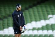 13 December 2019; Ross Byrne during the Leinster Rugby captain's run at the Aviva Stadium in Dublin. Photo by Ramsey Cardy/Sportsfile