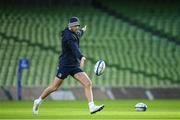 13 December 2019; Ross Byrne during the Leinster Rugby captain's run at the Aviva Stadium in Dublin. Photo by Ramsey Cardy/Sportsfile