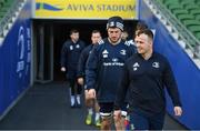 13 December 2019; Ed Byrne during the Leinster Rugby captain's run at the Aviva Stadium in Dublin. Photo by Ramsey Cardy/Sportsfile