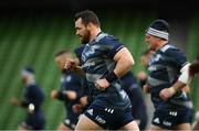 13 December 2019; Cian Healy during the Leinster Rugby captain's run at the Aviva Stadium in Dublin. Photo by Ramsey Cardy/Sportsfile
