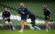 13 December 2019; Andrew Porter during the Leinster Rugby captain's run at the Aviva Stadium in Dublin. Photo by Ramsey Cardy/Sportsfile