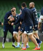 13 December 2019; Josh van der Flier during the Leinster Rugby captain's run at the Aviva Stadium in Dublin. Photo by Ramsey Cardy/Sportsfile