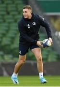 13 December 2019; Jordan Larmour during the Leinster Rugby captain's run at the Aviva Stadium in Dublin. Photo by Ramsey Cardy/Sportsfile