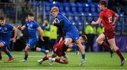 13 December 2019; Tommy O'Brien of Leinster A is tackled by Alex McHenry of Munster A during the Interprovincial match between Leinster A and Munster A at Energia Park in Donnybrook, Dublin. Photo by Matt Browne/Sportsfile