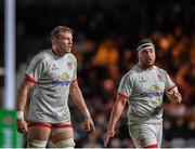 13 December 2019; Kieran Treadwell, left, and Rob Herring of Ulster during the Heineken Champions Cup Pool 3 Round 4 match between Harlequins and Ulster at Twickenham Stoop in London, England. Photo by Seb Daly/Sportsfile