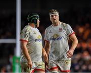 13 December 2019; Iain Henderson, right, and Eric O'Sullivan of Ulster during the Heineken Champions Cup Pool 3 Round 4 match between Harlequins and Ulster at Twickenham Stoop in London, England. Photo by Seb Daly/Sportsfile