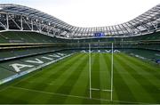 14 December 2019; A general view of the Aviva Stadium ahead of the Heineken Champions Cup Pool 1 Round 4 match between Leinster and Northampton Saints at the Aviva Stadium in Dublin. Photo by Ramsey Cardy/Sportsfile