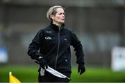 14 December 2019; Linesperson Pamela Hayden during the 2020 O'Byrne Cup Round 2 match between Wicklow and Kildare at Joule Park in Aughrim, Wicklow. Photo by Piaras Ó Mídheach/Sportsfile