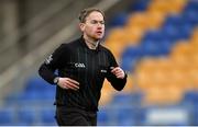 14 December 2019; Referee Dan Stynes during the 2020 O'Byrne Cup Round 2 match between Wicklow and Kildare at Joule Park in Aughrim, Wicklow. Photo by Piaras Ó Mídheach/Sportsfile