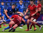 13 December 2019; Mark Hernan of Leinster A is tackled by Josh Wycherly of Munster A during the Interprovincial match between Leinster A and Munster A at Energia Park in Donnybrook, Dublin. Photo by Matt Browne/Sportsfile