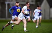 14 December 2019; Neil Flynn of Kildare in action against Darren Hayden of Wicklow during the 2020 O'Byrne Cup Round 2 match between Wicklow and Kildare at Joule Park in Aughrim, Wicklow. Photo by Piaras Ó Mídheach/Sportsfile