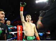 14 December 2019; Michael Conlan ahead of his featherweight bout against Vladimir Nikitin at Madison Square Garden in New York, USA. Photo by Mikey Williams/Top Rank/Sportsfile