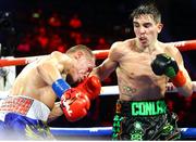 14 December 2019; Michael Conlan, right, and Vladimir Nikitin during their featherweight bout at Madison Square Garden in New York, USA. Photo by Mikey Williams/Top Rank/Sportsfile