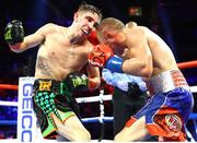 14 December 2019; Michael Conlan, left, and Vladimir Nikitin during their featherweight bout at Madison Square Garden in New York, USA. Photo by Mikey Williams/Top Rank/Sportsfile