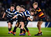 14 December 2019; Action from the Bank of Ireland Half-Time Minis between Wanderers RFC and Lansdowne RFC at the Heineken Champions Cup Pool 1 Round 4 match between Leinster and Northampton Saints at the Aviva Stadium in Dublin. Photo by Stephen McCarthy/Sportsfile