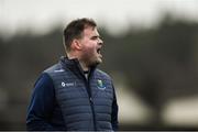 14 December 2019; Wicklow manager Davy Burke during the 2020 O'Byrne Cup Round 2 match between Wicklow and Kildare at Joule Park in Aughrim, Wicklow. Photo by Piaras Ó Mídheach/Sportsfile