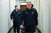 15 December 2019; Dublin manager Mattie Kenny makes his way to the pitch ahead of the 2020 Walsh Cup Round 2 match between Westmeath and Dublin at TEG Cusack Park in Mullingar, Westmeath. Photo by Sam Barnes/Sportsfile