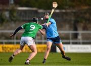 15 December 2019; Donal Burke of Dublin in action against Eoin Price of Westmeath during the 2020 Walsh Cup Round 2 match between Westmeath and Dublin at TEG Cusack Park in Mullingar, Westmeath. Photo by Sam Barnes/Sportsfile
