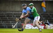 15 December 2019; Mark Schutte of Dublin in action against Brendan Doyle of Westmeath during the 2020 Walsh Cup Round 2 match between Westmeath and Dublin at TEG Cusack Park in Mullingar, Westmeath. Photo by Sam Barnes/Sportsfile