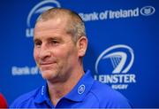16 December 2019; Senior coach Stuart Lancaster during a Leinster Rugby press conference at Leinster Rugby Headquarters in UCD, Dublin. Photo by Ramsey Cardy/Sportsfile