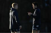 16 December 2019; Tommy O'Brien, left, and Jimmy O'Brien during Leinster Rugby squad training at UCD, Dublin. Photo by Ramsey Cardy/Sportsfile
