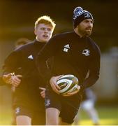 16 December 2019; Rob Kearney, right, and Tommy O'Brien during Leinster Rugby squad training at UCD, Dublin. Photo by Ramsey Cardy/Sportsfile
