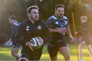 16 December 2019; Hugo Keenan during Leinster Rugby squad training at UCD, Dublin. Photo by Ramsey Cardy/Sportsfile