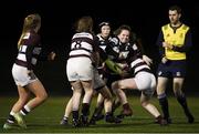 15 December 2019; Action during the Leinster Rugby Girls 18s Plate Final match between Dundalk and Tullow at Energia Park in Donnybrook, Dublin. Photo by Ramsey Cardy/Sportsfile