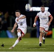 13 December 2019; John Cooney of Ulster converts the game winning penalty during the Heineken Champions Cup Pool 3 Round 4 match between Harlequins and Ulster at Twickenham Stoop in London, England. Photo by John Dickson/Sportsfile