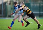 17 December 2019; Action during the Senior Development Shield Final match between Moyne Community School and Coláiste Bhríde, Carnew, at Energia Park in Donnybrook, Dublin. Photo by Seb Daly/Sportsfile