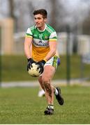 7 December 2019; Cathal Mangan of Offaly during the 2020 O'Byrne Cup Round 1 match between Laois and Offaly at McCann Park in Portarlington, Co Laois. Photo by Harry Murphy/Sportsfile