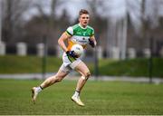 7 December 2019; David Dempsey of Offaly during the 2020 O'Byrne Cup Round 1 match between Laois and Offaly at McCann Park in Portarlington, Co Laois. Photo by Harry Murphy/Sportsfile