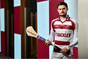 19 December 2019; Slaughtneil Hurler Chrissy McKaigue stands for a portrait ahead of the AIB GAA All-Ireland Senior Hurling Club Championship Semi-Final where they face Ballyhale Shamrocks of Kilkenny on Sunday January 5th at Páirc Esler, Newry. AIB is in its 29th year sponsoring the GAA Club Championship and is delighted to continue to support the Junior, Intermediate and Senior Championships across football, hurling and camogie. For exclusive content and behind the scenes action throughout the AIB GAA & Camogie Club Championships follow AIB GAA on Facebook, Twitter, Instagram and Snapchat. Photo by Sam Barnes/Sportsfile