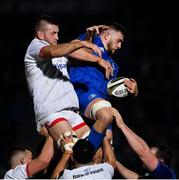 20 December 2019; Josh Murphy of Leinster in action against Alan O’Connor of Ulster during the Guinness PRO14 Round 8 match between Leinster and Ulster at the RDS Arena in Dublin. Photo by Ramsey Cardy/Sportsfile