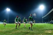 20 December 2019; Conor Boylan of Limerick, front, and his team-mates make their way to the dressing room at the half-time break during the Co-op Superstores Munster Hurling League 2020 Group A match between Limerick and Tipperary at LIT Gaelic Grounds in Limerick. Photo by Piaras Ó Mídheach/Sportsfile