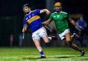 20 December 2019; Willie Connors of Tipperary gets past Darren O'Connell of Limerick during the Co-op Superstores Munster Hurling League 2020 Group A match between Limerick and Tipperary at LIT Gaelic Grounds in Limerick. Photo by Piaras Ó Mídheach/Sportsfile