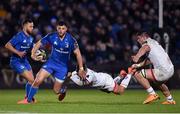 20 December 2019; Robbie Henshaw of Leinster is tackled by Bill Johnston of Ulster during the Guinness PRO14 Round 8 match between Leinster and Ulster at the RDS Arena in Dublin. Photo by Harry Murphy/Sportsfile