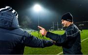20 December 2019; Tipperary manager Liam Sheedy, right, and Limerick manager John Kiely in conversation after the Co-op Superstores Munster Hurling League 2020 Group A match between Limerick and Tipperary at LIT Gaelic Grounds in Limerick. Photo by Piaras Ó Mídheach/Sportsfile