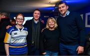 20 December 2019; Leinster players Rory O'Loughlin and Ross Molony with supporters in the Blue Room prior to the Guinness PRO14 Round 8 match between Leinster and Ulster at the RDS Arena in Dublin. Photo by Brendan Moran/Sportsfile