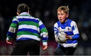 20 December 2019; Action during the Bank of Ireland Half-Time Minis between Blackrock College RFC and Gorey RFC at the Guinness PRO14 Round 8 match between Leinster and Ulster at the RDS Arena in Dublin. Photo by Brendan Moran/Sportsfile