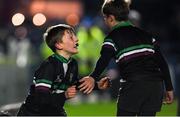 20 December 2019; Action during the Bank of Ireland Half-Time Minis between De La Salle Palmerstown and Carlingford Knights at the Guinness PRO14 Round 8 match between Leinster and Ulster at the RDS Arena in Dublin. Photo by Ramsey Cardy/Sportsfile