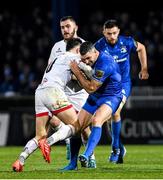 20 December 2019; Rob Kearney of Leinster is tackled by Bill Johnston of Ulster during the Guinness PRO14 Round 8 match between Leinster and Ulster at the RDS Arena in Dublin. Photo by Ramsey Cardy/Sportsfile