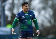 14 December 2019; Bundee Aki of Connacht during the Heineken Champions Cup Pool 5 Round 4 match between Connacht and Gloucester at The Sportsground in Galway. Photo by Harry Murphy/Sportsfile