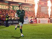 21 December 2019; Quinn Roux of Connacht runs out for his 100th cap prior to the Guinness PRO14 Round 8 match between Connacht and Munster at The Sportsground in Galway. Photo by Seb Daly/Sportsfile