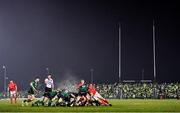 21 December 2019; A general view of a scrum during the Guinness PRO14 Round 8 match between Connacht and Munster at The Sportsground in Galway. Photo by Seb Daly/Sportsfile